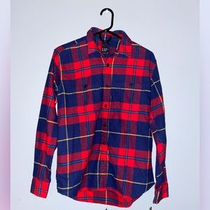 Small Plaid Gap Flannel